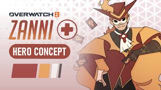 Introducing Zanni | Overwatch Fan Hero Concept