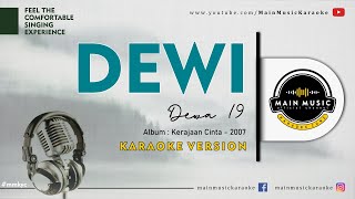 DEWA 19 - DEWI (Karaoke Version)