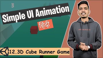 UI Animation in Unity | 3D Cube Runner Game Tutorial 12