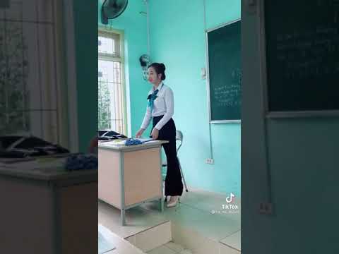 Video gái xinh cô giáo #shorts beautiful asian girl - youtube