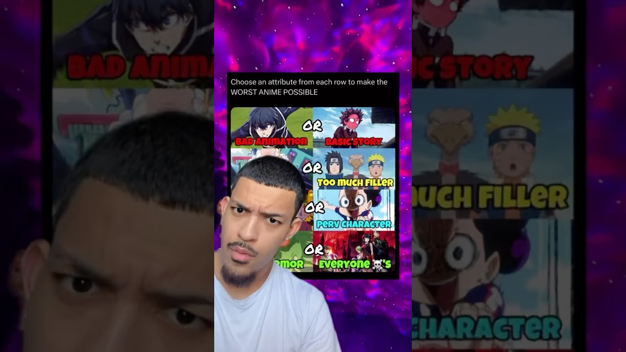 CREATE THE WORST ANIME POSSIBLE 😭 
