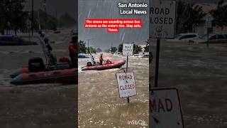 DEADLY Texas Floods 🌊 One Life Lost in San Antonio! #Shorts