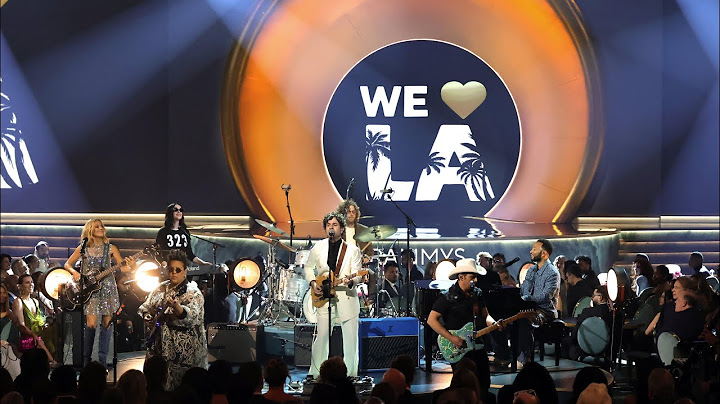 Dawes - I LOVE L.A. (2025 Grammys Performance)