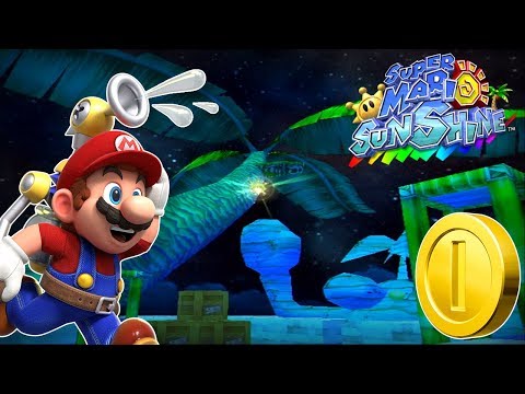 Super Mario Sunshine - Pianta Village 100 Coin Shine