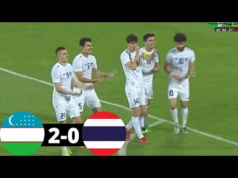 Uzbekistan vs Thailand - 2-0 - Highlights - 2022