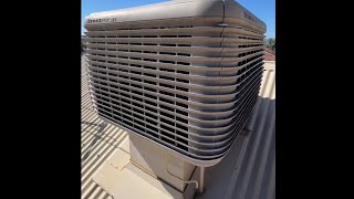 Evaporative air conditioning maintenance Australia . How to fix dusty smell from air conditioner