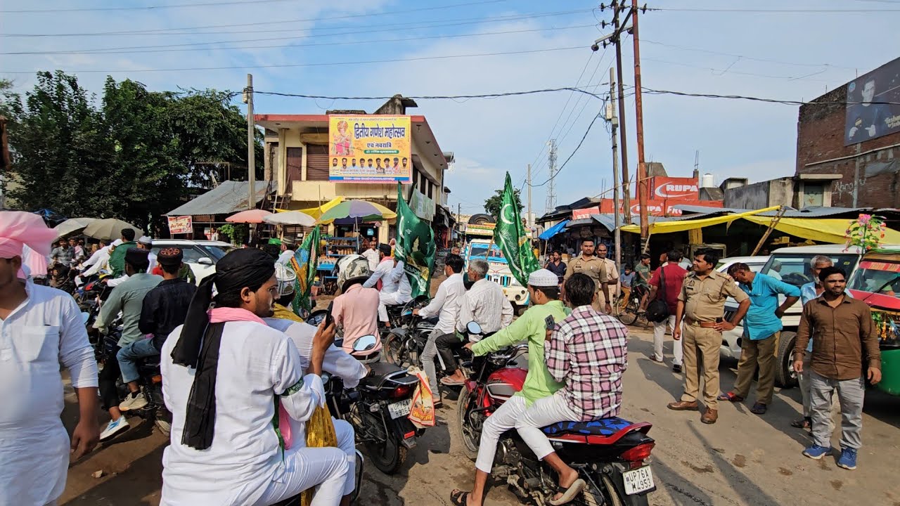 Eid Miladul Nabi Sarkar Jarari Se Julus Bike Riding 