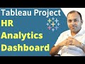 HR Analytics KPI Tableau Dashboard Project Tutorial Practice | Data Analytics Case Study  Tableau