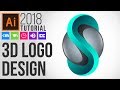 3D Logo Design Tutorial for Illustrator CC 2018 S4