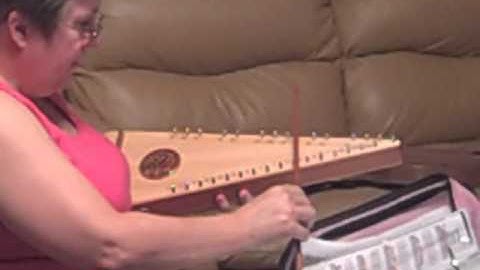 Going Home on a Unicorn Strings Bowed Psaltery by Kathy Kennebrook