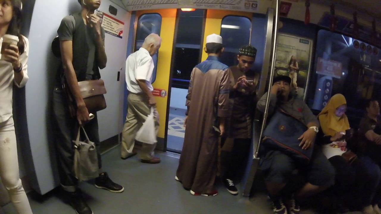 rapidKL Adtranz LRV journey from Chan Sow Lin - Pandan Indah (to Ampang)