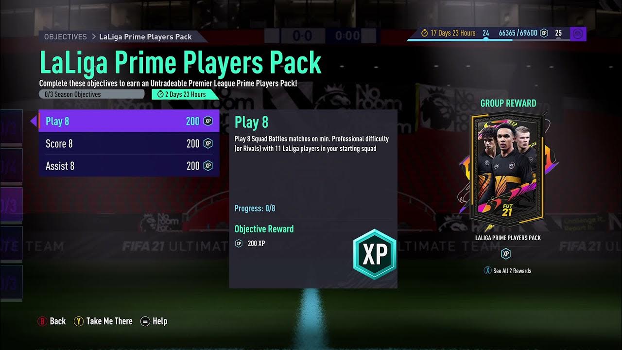 La Liga Prime Players Pack Fifa 21 LaLiga Prime Players Pack Objectives FIFA 21 - YouTube