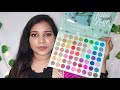 Flipkart Sfr Hated With Love Eyeshadow Palette Review & Swatches || sharun shaikh