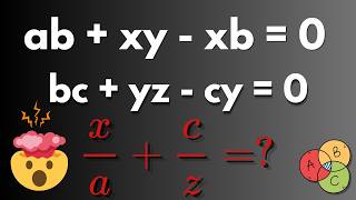 99% Get Stuck on This Algebra Elimination Problem #competitivemath