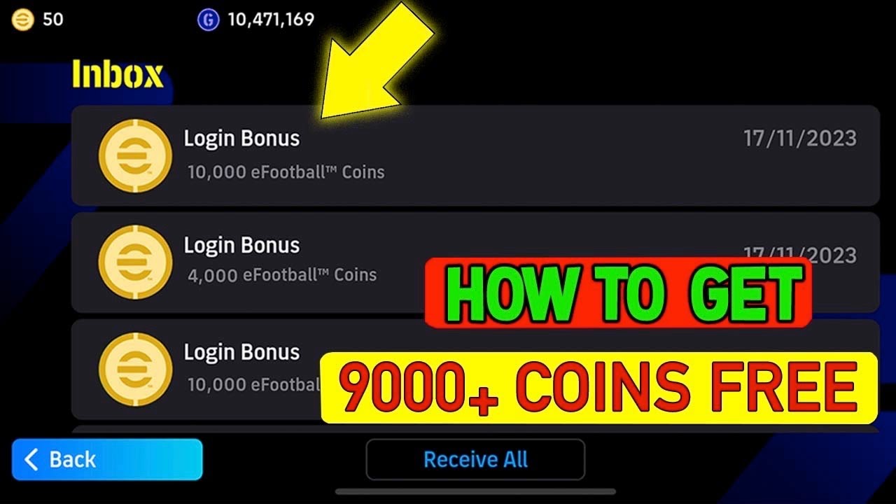 How To Get Free efootball Coins In efootball 2025 Mobile