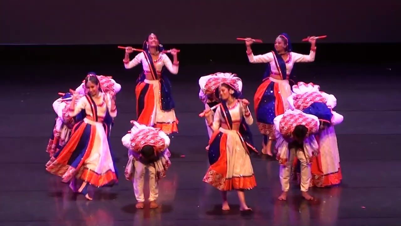 Gujarati Cultural festival 2023  Raas Rachaiyas !  Edmonton Raas team             First prize winner