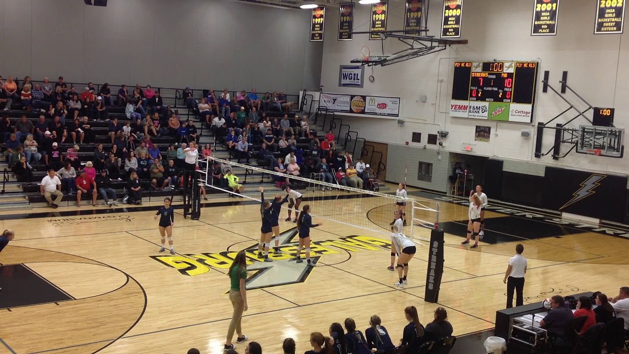 PND Volleyball vs Galesburg YouTube
