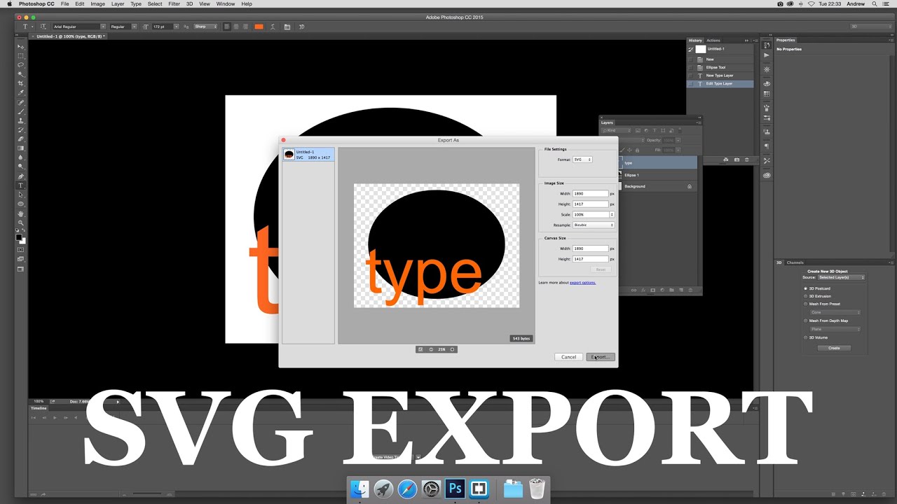 Download How to export file as SVG vector files in Photoshop CC ...