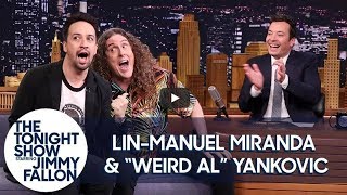 Lin-Manuel, Weird Al, And Jimmy Fallon Geek Out Over \\