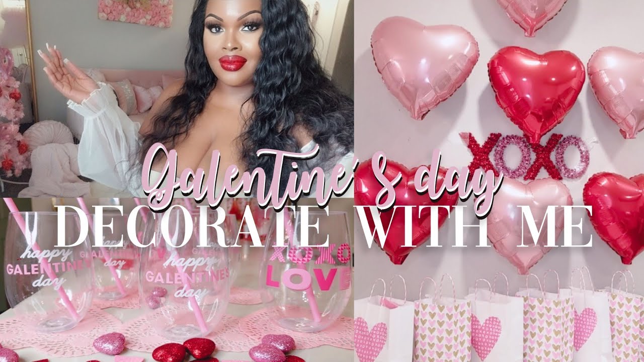 Украшаем День подруг на День святого Валентина 2023 вместе | Бюджетные варианты | Все декорации и...