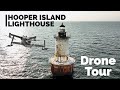 We flew a drone out to the Lighthouse!