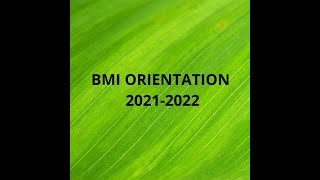 BMI PRESCHOOL TO GRADE 1 ORIENTATION