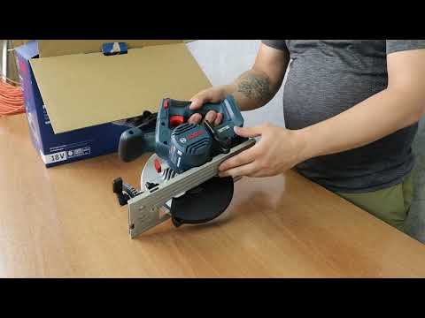 Безщіткова акумуляторна циркулярна пила Bosch GKS 185-LI соло (06016C1221)