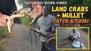 ​Saturday Evening Vibes: Land Crab Catching & River Mullet Roast