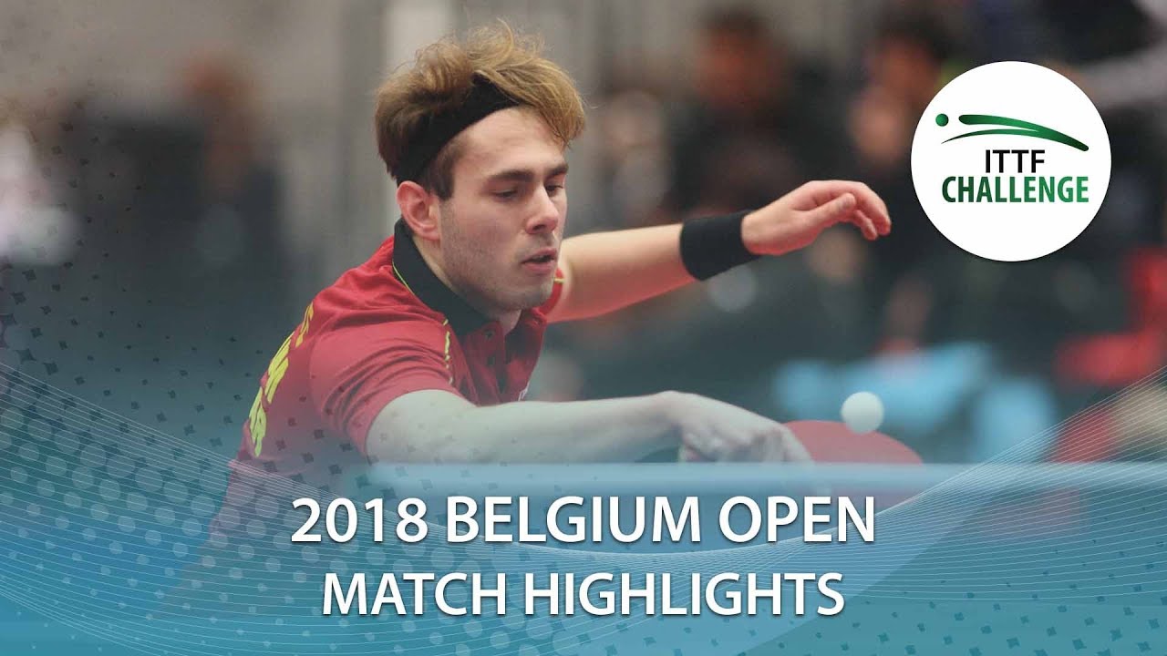 Florian Cnudde vs Viktor Brodd | 2018 ITTF Belgium Open Highlights ( Pre )