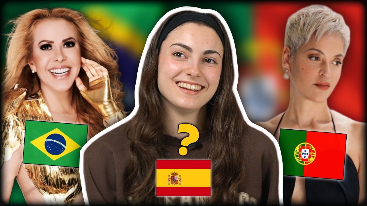 GRINGOS CONSEGUEM IDENTIFICAR O SOTAQUE EM PORTUGUÊS? 🇧🇷🇵🇹