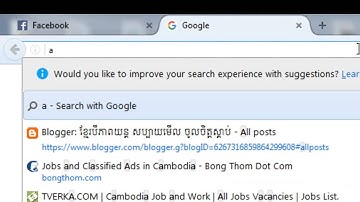 How to Change khmer Unicode in Browser Firefox