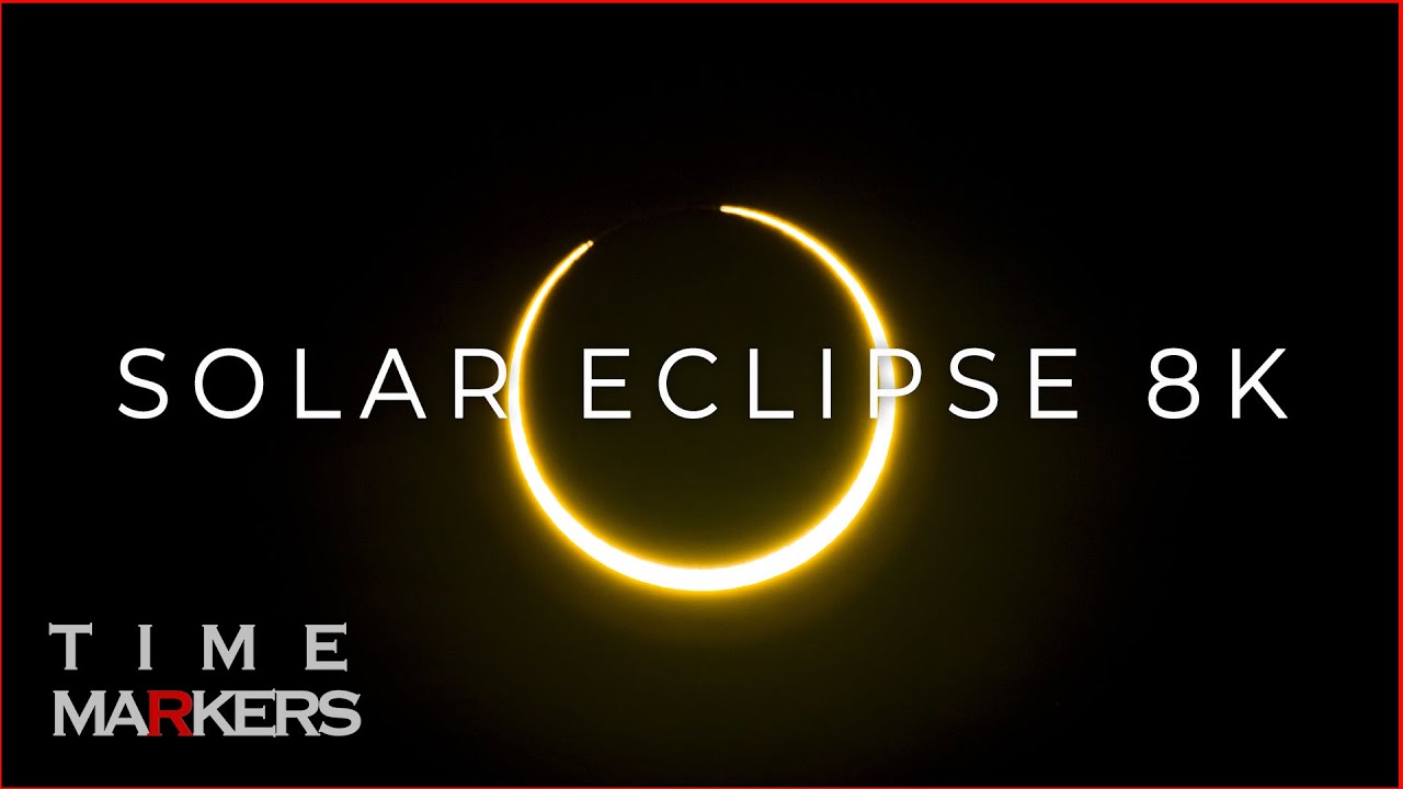 【 8K 】 【 TIME 16:56 】  Annular Solar Eclipse | 1MIN Moments 'RING OF FIRE' | 26 December 2019