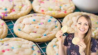 Irresistibly Soft and Super Fun Confetti Cookies