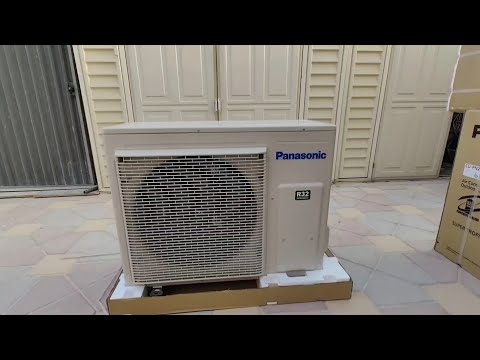 الجزء الأول جهاز تكييف باناسونيك 2 طن غاز 32 وحدة خارجية  24 5