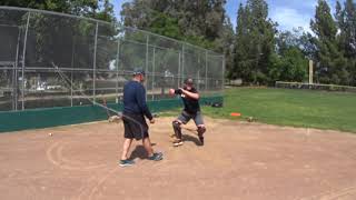 Catcher - quick feet drill
