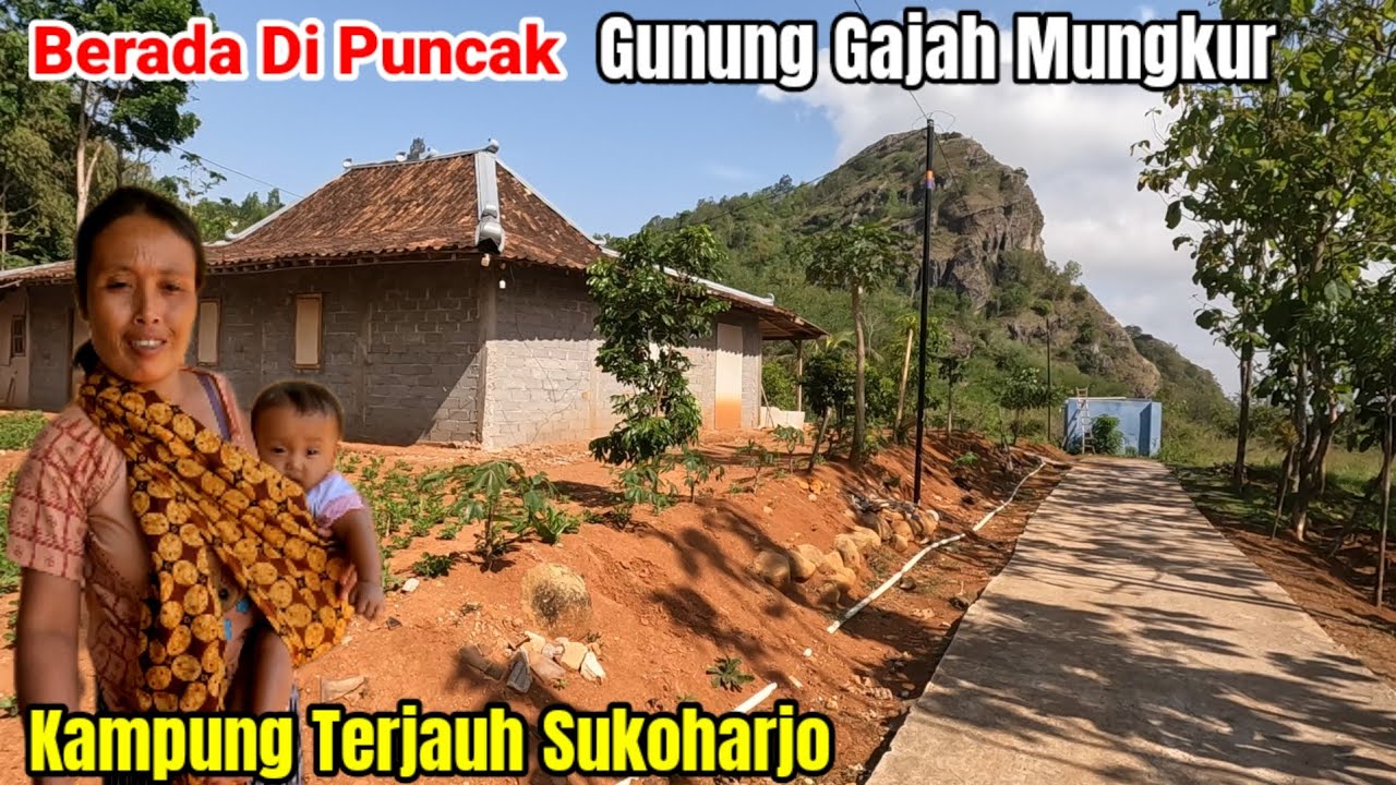 Kampung Terpencil Atas Gunung Paling Jauh dari Kota Sukoharjo