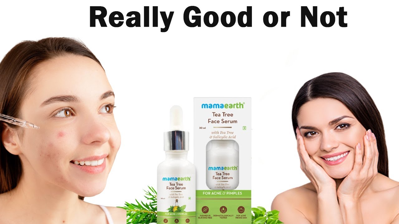 tea tree face serum mamaearth