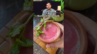Refreshing Beetroot Buttermilk for gut health #beetroot #buttermilk #chaas #summerdrink #refreshing