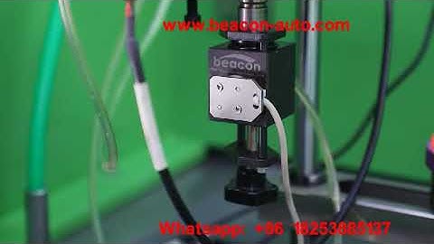 CR1016 EUIEUP and HEUI injector test bench