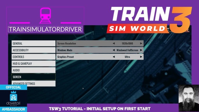 TSW3 Tutorial Raildriver Setup and Calibration 