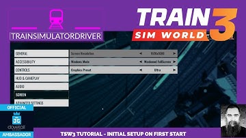 TSW3 Tutorial - Walkthrough Initial Setup and Profile Import from TSW2