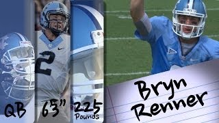 Official Highlights | UNC QB Bryn Renner Details