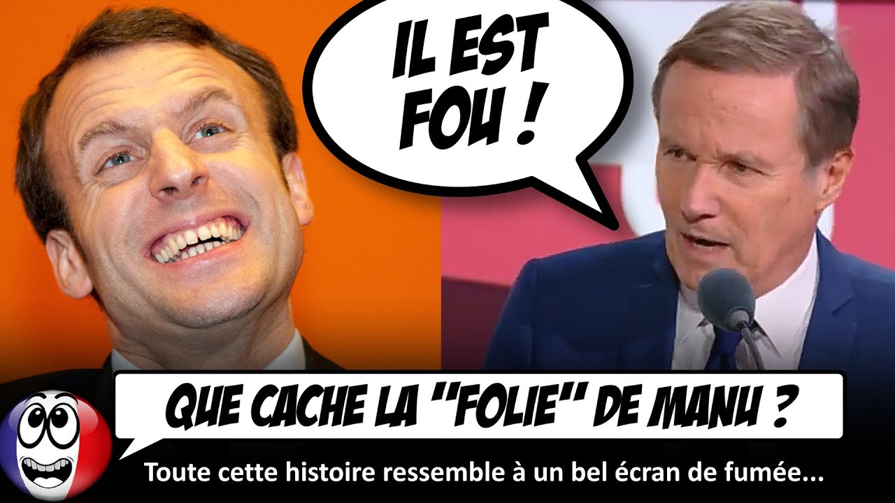 ⁣"Macron est FOU !", s'emporte Nicolas Dupont-Aignan...