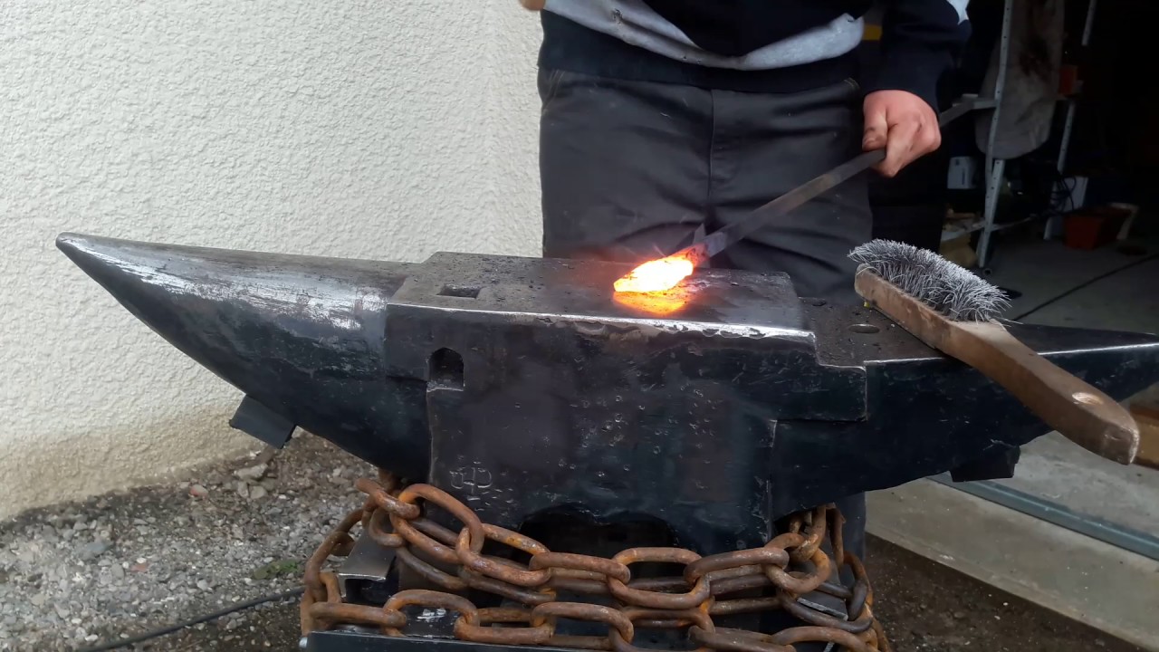 making damascus steel YouTube