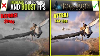 HOGWARTS LEGACY Guide: How to BOOST FPS and OPTIMISE Performance (Fix LAG & Stutters)