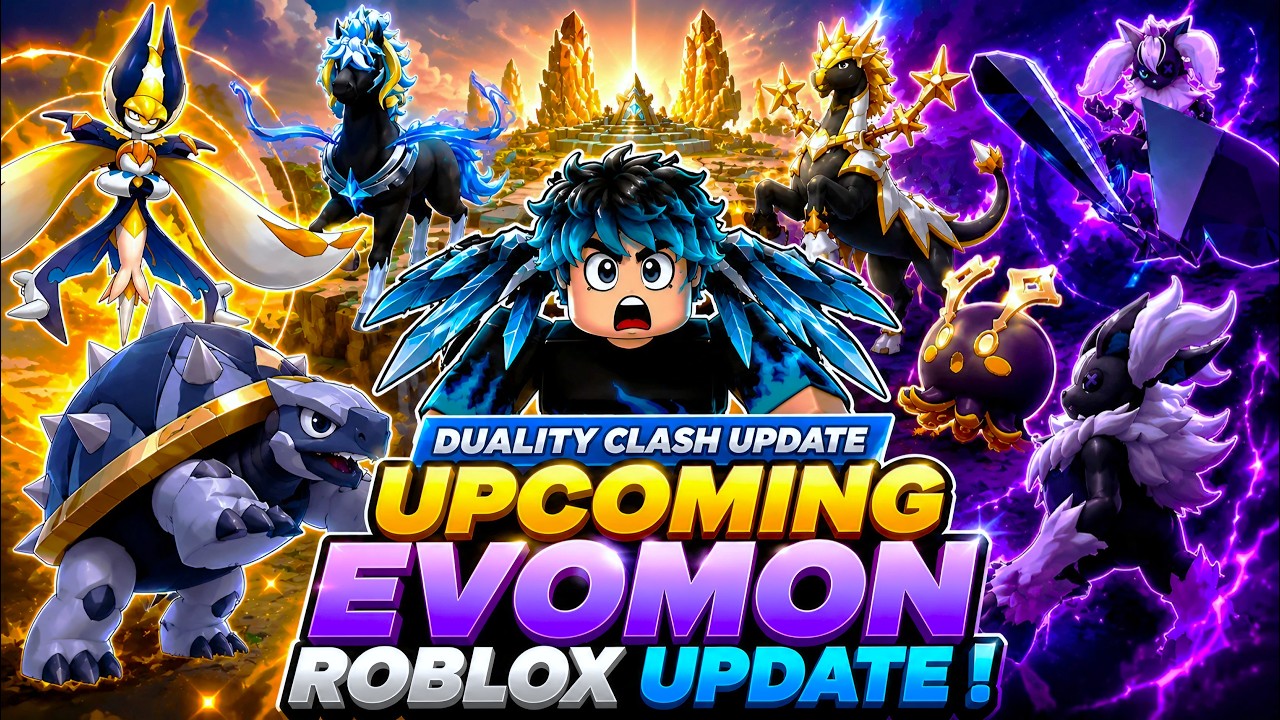Upcoming Evomon Update "Duality Clash" — Everything Revealed! | Roblox | @N3mesiss108