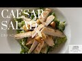 Caesar Salad Rezept - Schmeckt wie im Restaurant - Salat mit Hühnchen
