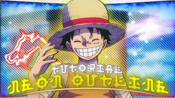 Neon Outline effect Tutorial || Capcut