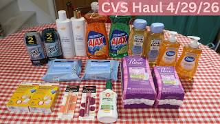 CVS Couponing Haul & Deals 4/29/26 ~ Super Cheap First Aid Products 🩹