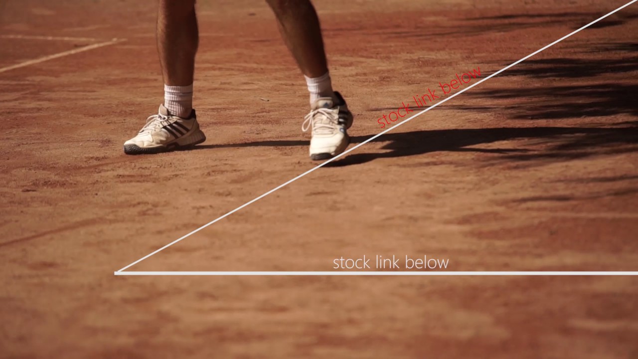 Tennis Player Footwork - TOP SELLING - STOCKVIDEO stock video tennis serve toss